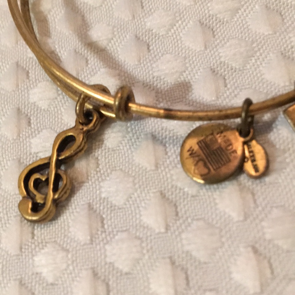 👛 Alex and Ani Music Bracelet - Picture 3 of 4